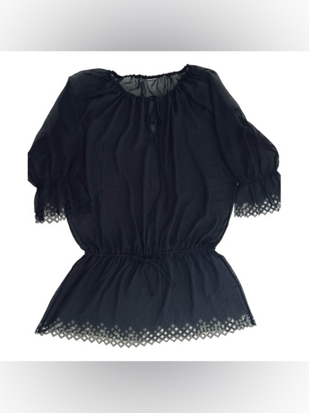 Gottex | Black Tunic Swimsuit Coverup | Size XL